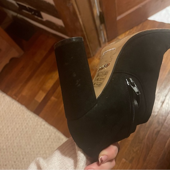 Choan black over the knee boots - Picture 6 of 9